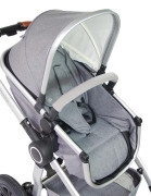 Poťah na madlo kočíka na suchý zips Emitex