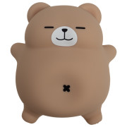 LED silikónová nočná lampička - chrápajúci medvedík Mary's