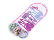 Gumičky a sponky do vlasov pukačky