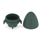 Hračka silikónová do vody s kefkou Splashy Rocket 6 m+ Petite&Mars