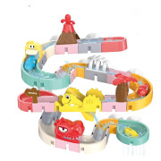 Guľôčková dráha do vody DIY Dino 43 ks