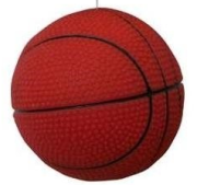 Loptička basketbal guma 8,5cm