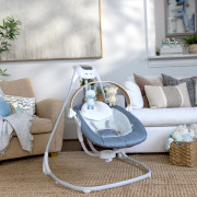 Hojdačka pohupujúca hudobný Chambray 0 m+, do 9 kg Ingenuity