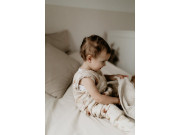 Celoročný spací vak s nohavicami Čierne bodky Sleepee