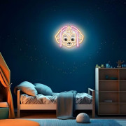 Dekoratívne LED neón Tlapková patrola - Skye