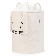 Kôš na hračky Premium Bouclé so šnúrkou 43 l Sipo