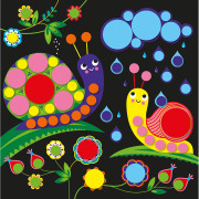 Kreatívna sada Okrúhle nálepky My arts & crafts Janod