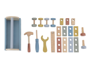 Box s náradím drevený Blue Little Dutch