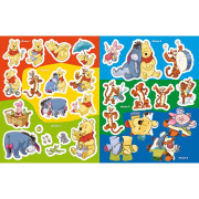 Zábava so samolepkami Medvedík Pú