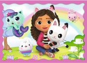 Puzzle 4v1 Gabbyina dobrodružstvo/Gabby´s Dollhouse, 35+48+54+70 dielikov