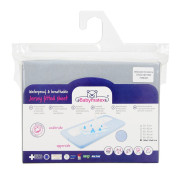 Chránič matraca s PU záterom jersey 58 x 110 x 8 cm BabyMatex