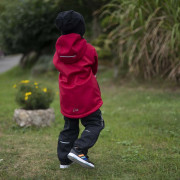 Detská zimná softshellová bunda s baránkom Lamb Red Esito