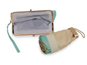 Dámsky mini skladací dáždnik s puzdrom