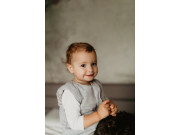 Celoročný spací vak s nohavicami Čierne bodky Sleepee