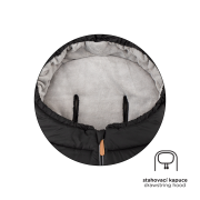 Zimný set fusak Jibot 3v1 + rukavice na kočík Jasie Petite & Mars