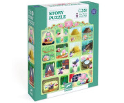 Story Puzzle Tri Prasiatka - 35 dielov Djeco