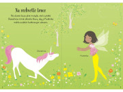 Jednorožce - Knižka so samolepkami