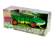 Jungle Expedition krokodíl 31 cm jazdiac so svetlom a zvukom