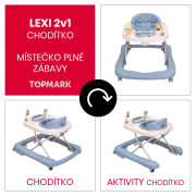Lexi chodítko 2 v 1 Topmark