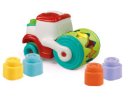 Stavebný stroj, senzorický valec s mäkkými kockami Clemmy baby