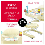 Lexi chodítko 2 v 1 Topmark