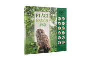 Zvuková knižka Vtáky našich lesov na batérie