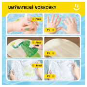 Prvé voskovky zo včelieho vosku Banány 12 ks Jarmelo