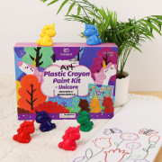 Kreatívna súprava Prvé voskovky 2 v 1 Dinosaurus Tookyland