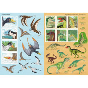 Svet zvierat v samolepkách Dinosaury a spol.