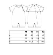 Overal tenká krátka tlač Outlast® UPF 50+ jahodový, kvietky