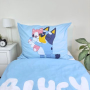 Obliečky Bluey 140 x 200, 70 x 90 cm Jerry Fabrics