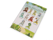 Narodeninové nafukovacie číslice stojace zvieratká