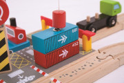 Kontajnerové prekladisko Bigjigs Rail