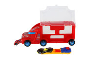 Auto kamión prepravník + auto 2 ks 28 cm na voľný beh