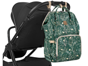 Prebaľovací batoh Siena Luxe Secret Garden KikkaBoo