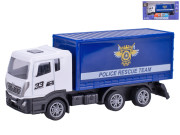 Vozidlo policajné 12 cm kov spätný chod