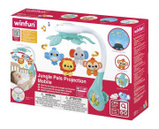 Kolotoč s projektorom kamaráti z džungle