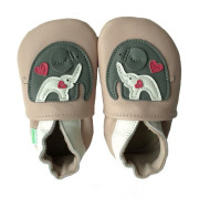 Kožené capáčky Barefoot Veľ. XL (18-24 mes.) Hopi Hop