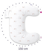 Polohovací vankúš MiniRelax jersey 150 cm Babymatex