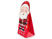 Vianočné / mikulášske darčekové vrecko sada 3 ks mix 2