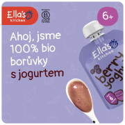 BIO Čučoriedky s jogurtom 90 g Ella's Kitchen