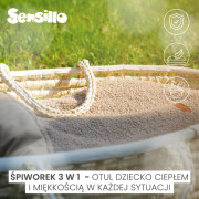 Fusak 3v1 baránkový Sensillo