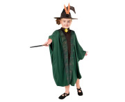 Kostým Kúzelník/Kúzelníčka zelený