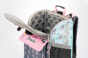 3 set Zippy Panda: aktovka, peračník, sáčok Baagl