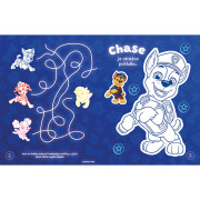 Omaľovánky so svietiacimi samolepkami Tlapková patrola