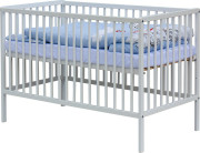 Detská postieľka s kompletnou výbavou 120 x 60 cm - Uly Scarlett