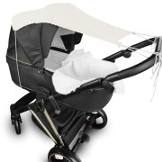 Mušelínová slnečná strieška na kočík Nature Baby Nellys