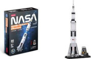Puzzle 3D Apollo Saturn V Rocket - 136 dielikov