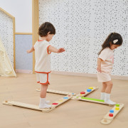 Drevená balansujúca cesta Viga