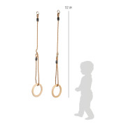 Drevené gymnastické kruhy Small Foot